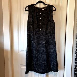 Kate Spade sparkle tweed dress